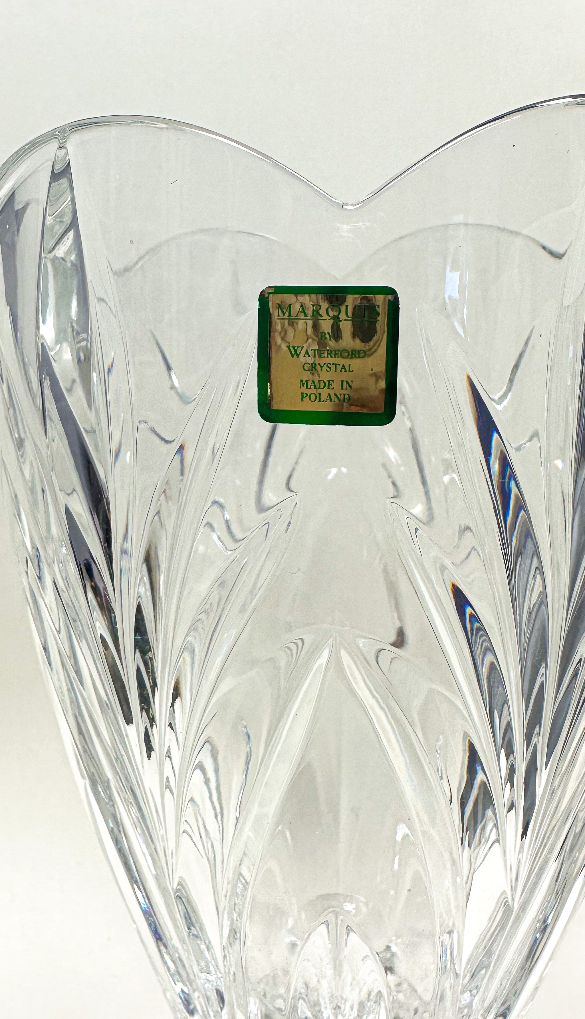Crystal Marquis Vase