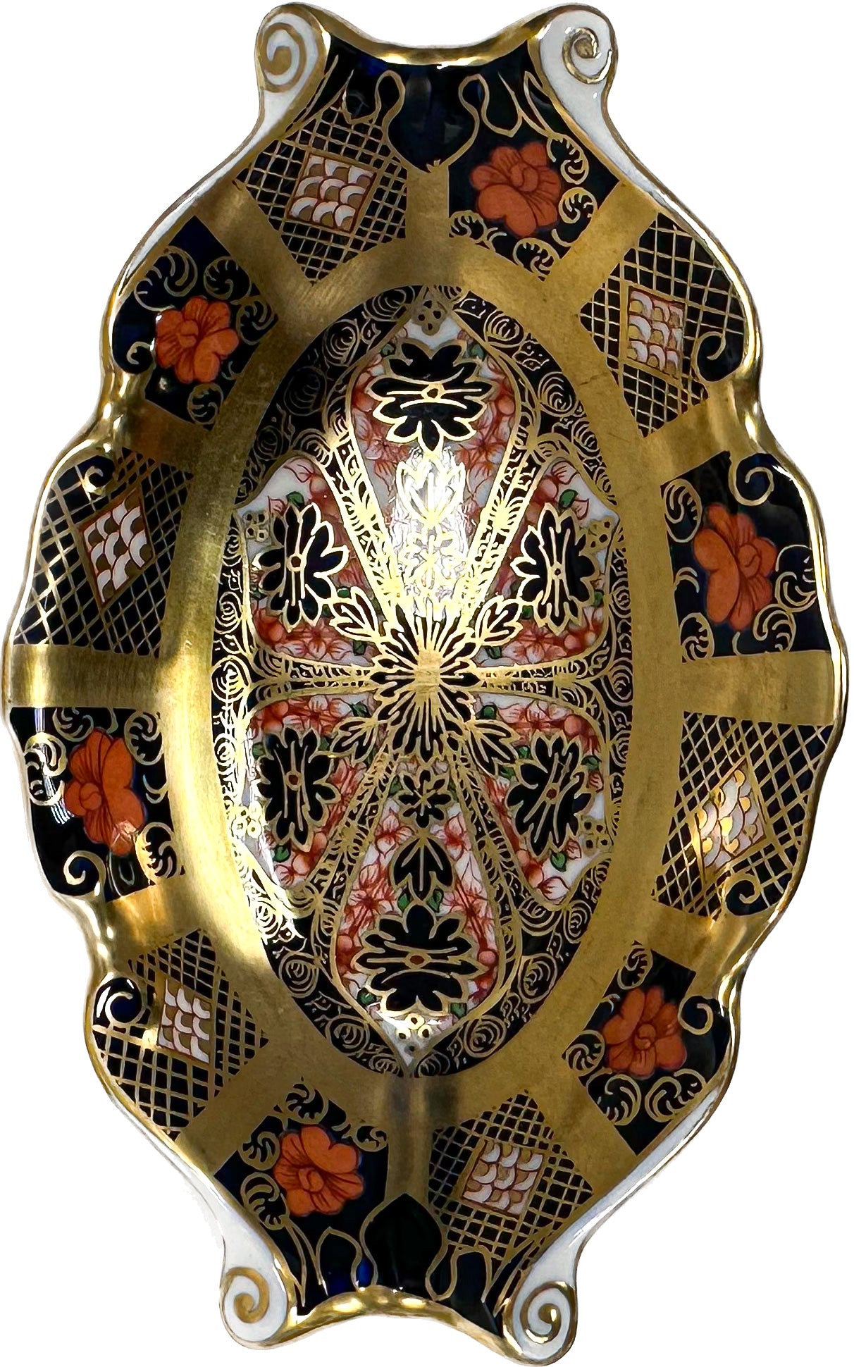 Patterned Bone China Dish