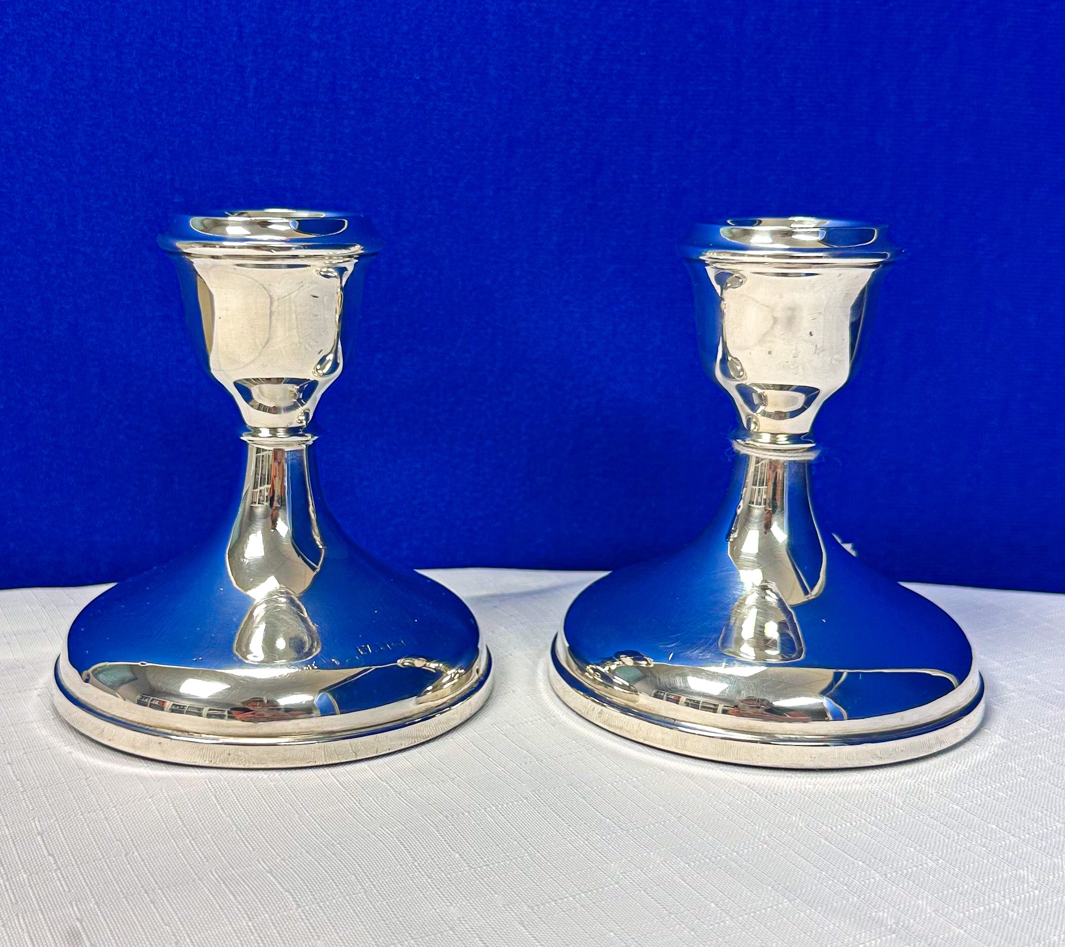 Pair of Hallmarked Silver Candle Sticks
