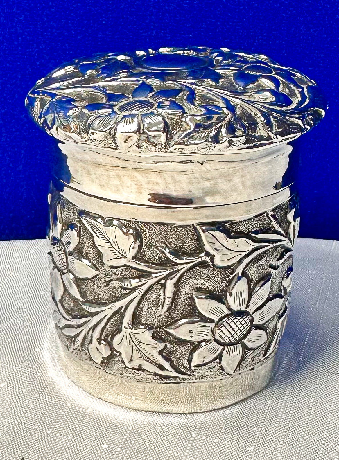 Continental White Jar